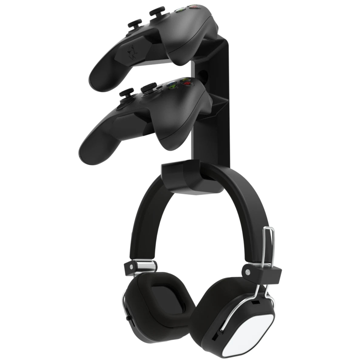 Suporte de Parede Duo – Headset + 2 Controles (Xbox/PlayStation/PC)